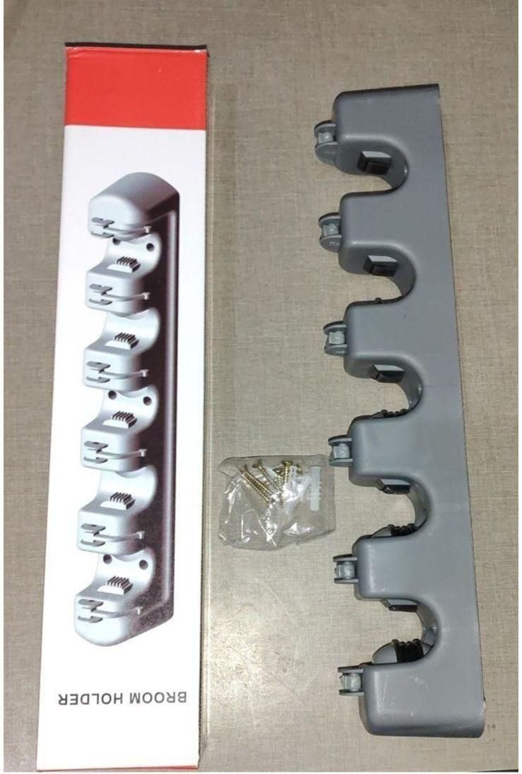 Broom Holder (Pack of 1 and Pack of 2)