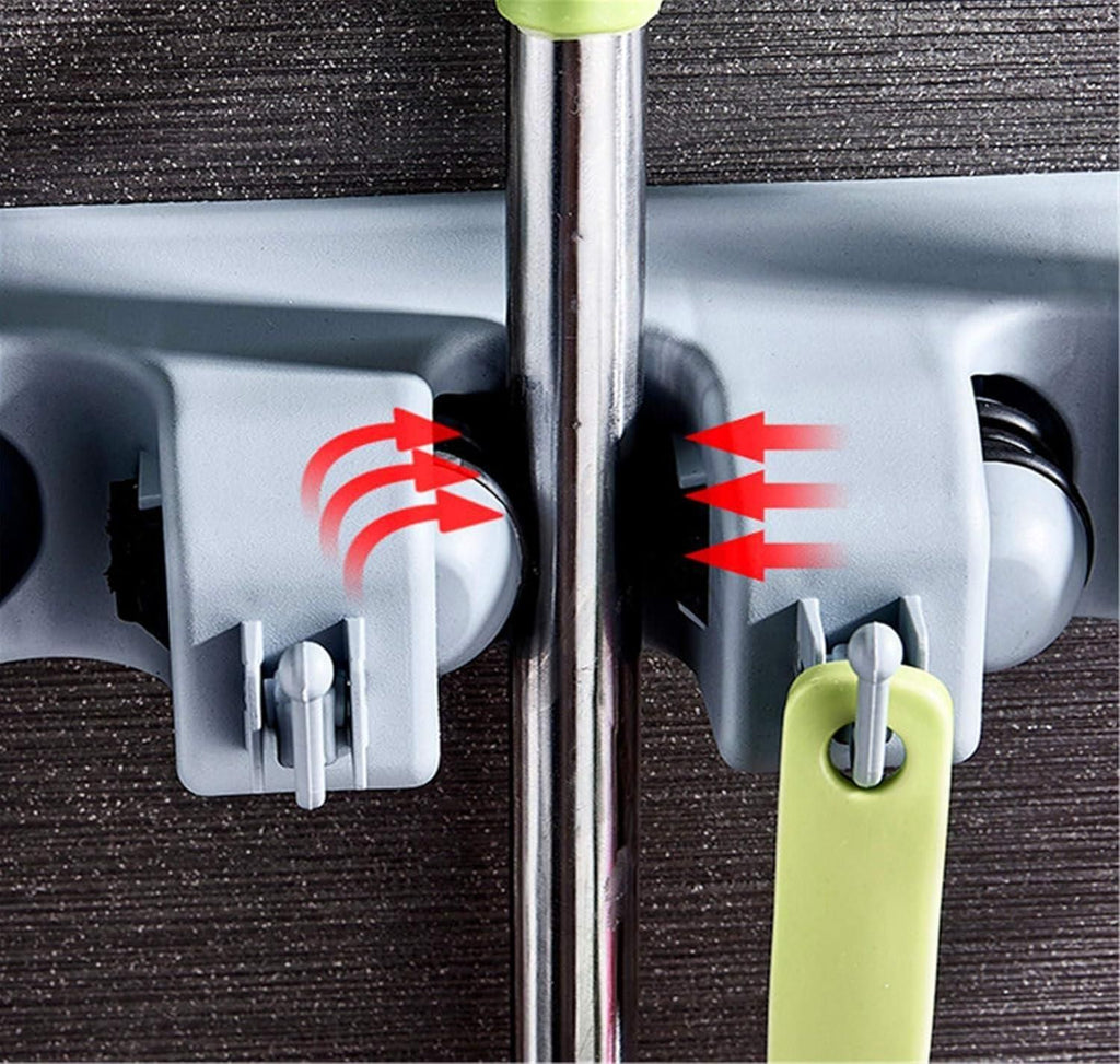 Broom Holder (Pack of 1 and Pack of 2)