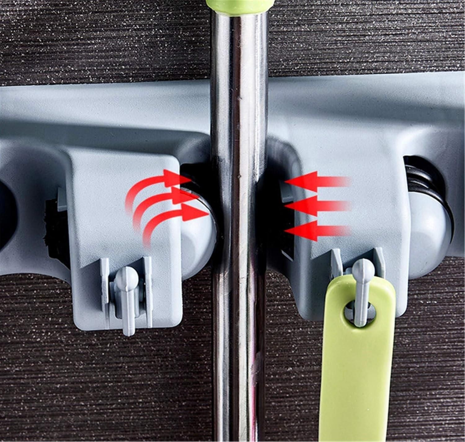 Broom Holder (Pack of 1 and Pack of 2)